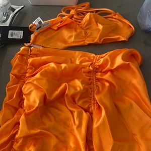 Orange Two piece set